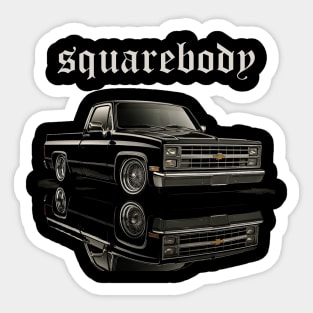 1987 Square Body Chevy Truck Sticker
